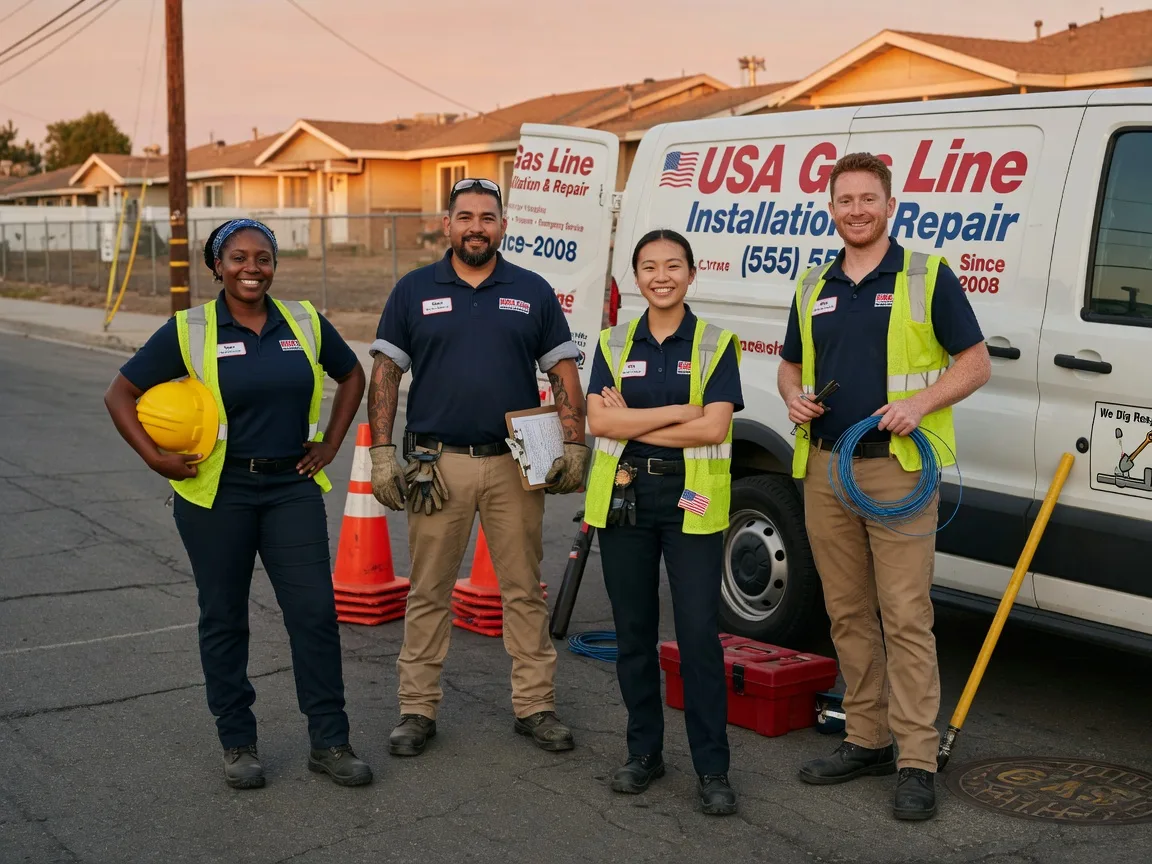 Gas Line Installation company in Delmont, NJ